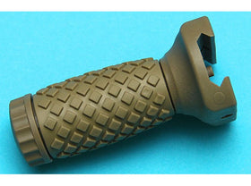 G&P RIS Rubber Foregrip (Short, Sand)