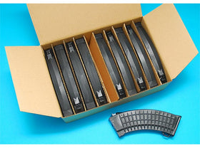 G&P 150rd Waffle Magazine for AK47 AEG (Black, 10pcs)
