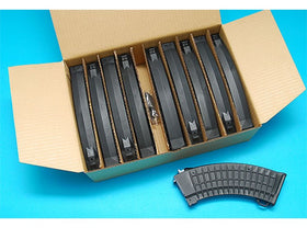 G&P 138rd Illuminated Magazine for AK47 AEG (Black, 10pcs)