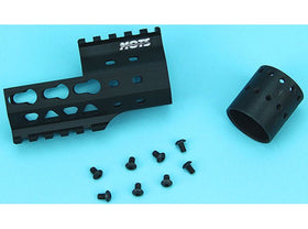 G&P MOTS 4 Inch Keymod Rail for WA M4A1 GBB (Black)
