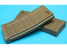 G&P (Socom Gear) 340rd Lancer A.W. Hi-Cap Magazine for M4 AEG (Dark Earth, 2pcs)