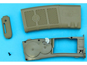 G&P M4/M16 340rd Ball Ball Hi-Cap AEG Magazine (10pcs Set, Dark Earth)