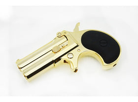 Maxtact - Derringer Double Barrel Gas Airsoft Pistol (Gold)