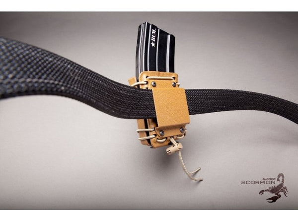 G-Code - Scorpion Double Stack Pistol Mag Carrier add Belt-loop