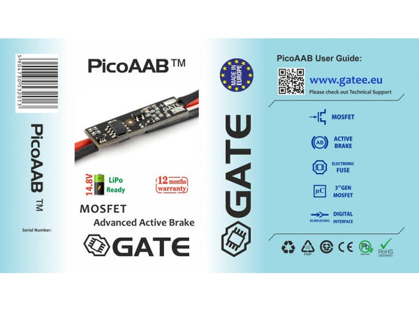 GATE PicoAAB 3rd Generation MOSFET w/ Active Brake