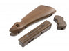 Ra Tech - M1A1 Real Wood Stock Kit For Cybergun / WE Thompson M1A1 GBB (Walnut Wood)