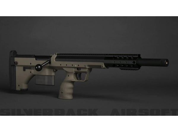 Silverback SRS A1 Sport (20 inches) Push Bolt Licensed by Desert Tech - FDE
