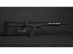 Silverback SRS A1 Sport (20 inches) Pull Bolt Licensed by Desert Tech - Black (2018 New Version Gen 3)